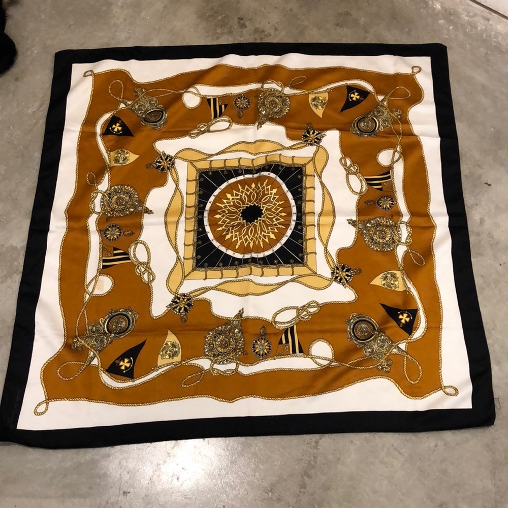 Vintage Nicole de Beauvoir scarf